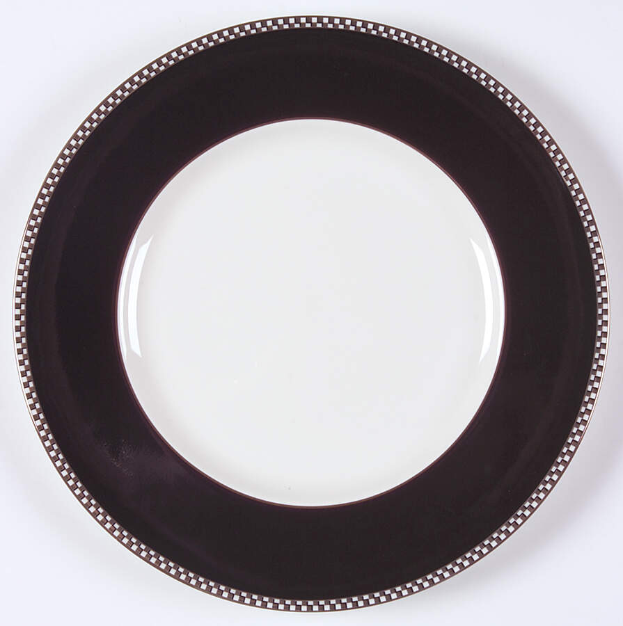 Cellini Platinum Accent Luncheon Plate by Noritake-1