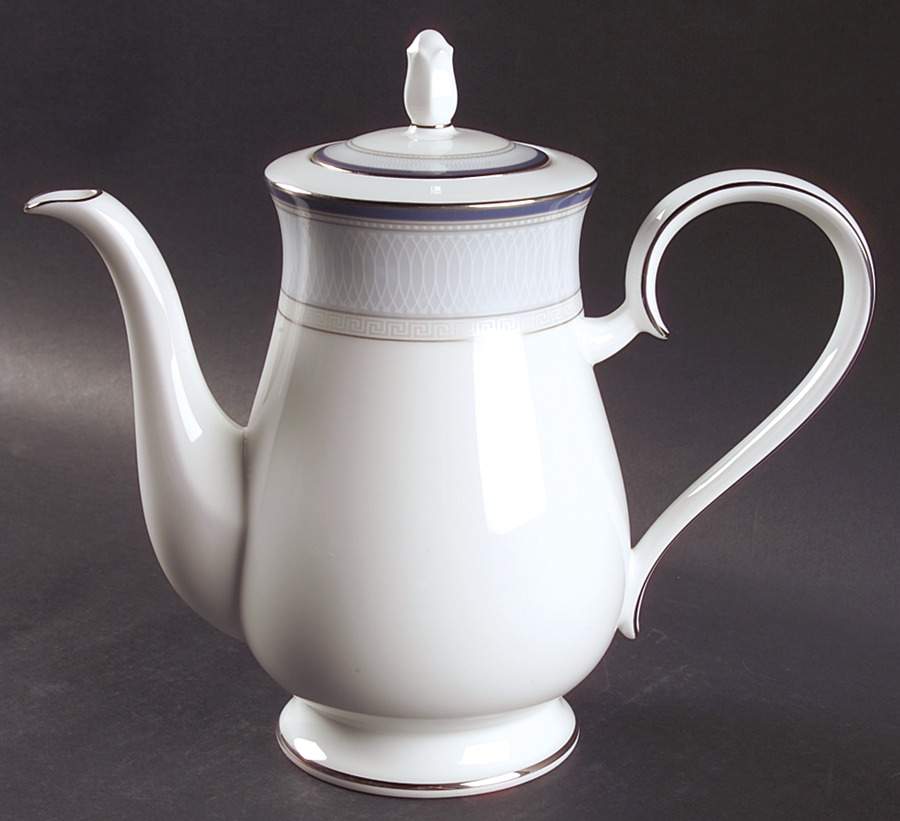 Crowne Platinum Coffee Pot & Lid by Noritake-1
