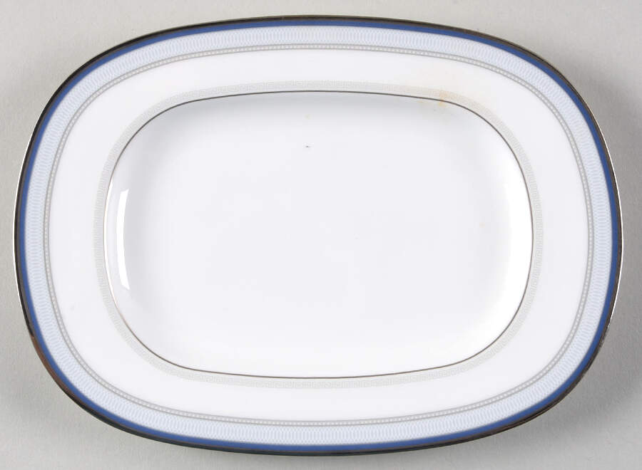 Crowne Platinum Relish/Butter Tray by Noritake-1