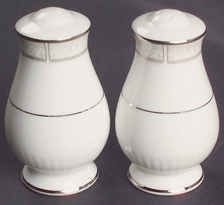 Montvale Platinum Salt & Pepper Set by Noritake-1