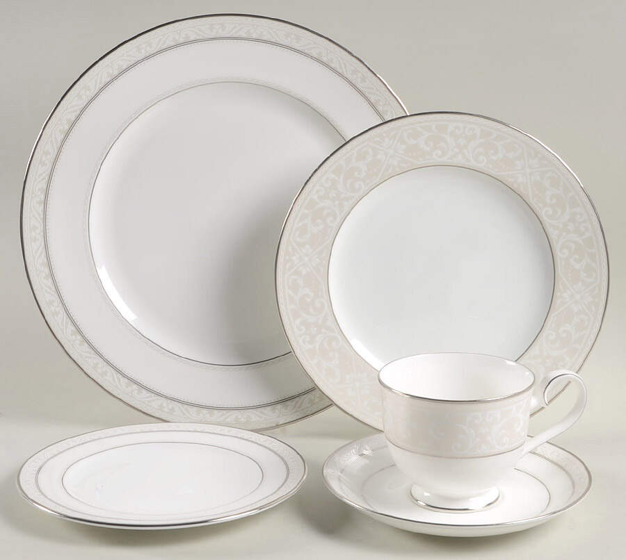 Montvale Platinum 40 Piece Estate Set by Noritake-1