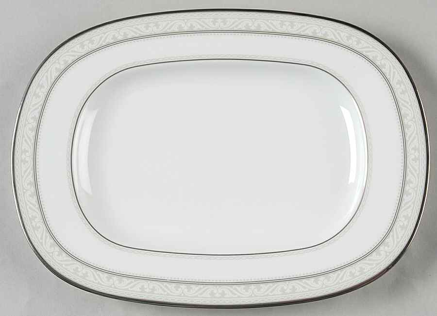 Montvale Platinum Relish/Butter Tray by Noritake-1