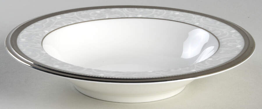 Lenore Platinum Rim Fruit/Dessert (Sauce) Bowl by Noritake-1