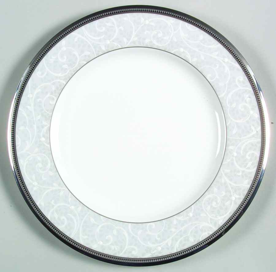 Lenore Platinum Dinner Plate by Noritake-1
