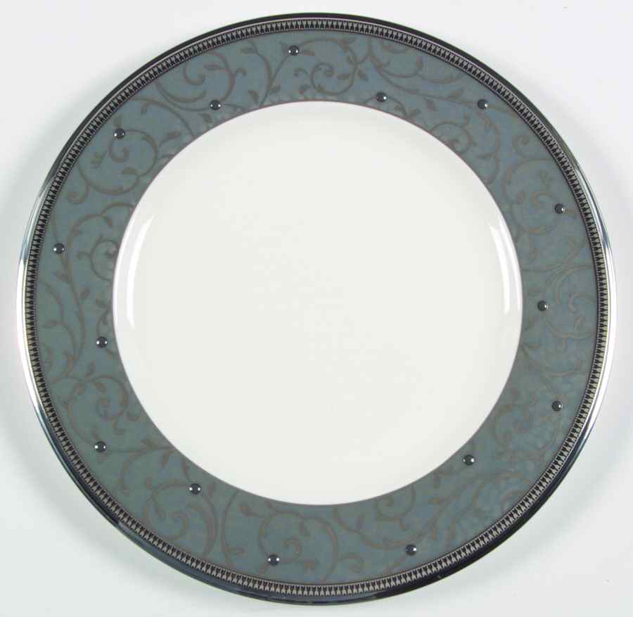 Lenore Platinum Accent Luncheon Plate by Noritake-1
