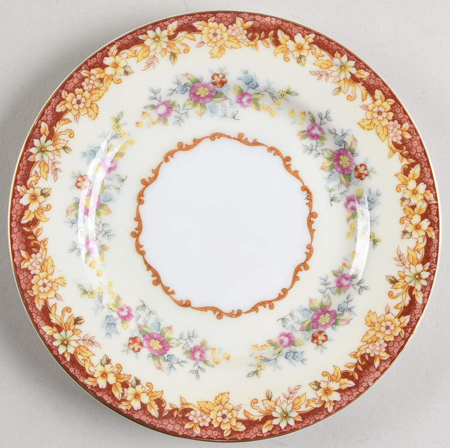 NAT46 Bread & Butter Plate by National China-1