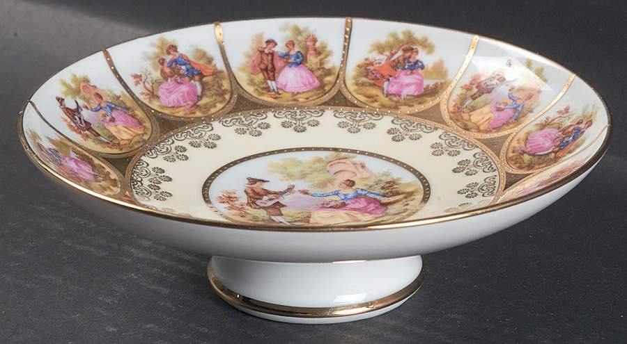 Love Story Round Compote (Height X Width) by NC West Germany-1