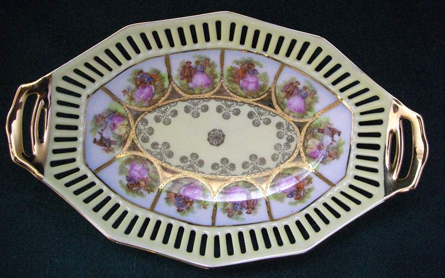 Love Story Bread Tray by NC West Germany-1