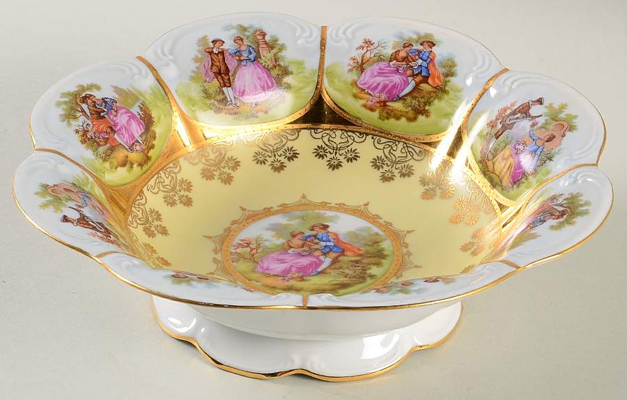 Love Story 8" Round Vegetable Bowl by NC West Germany-1