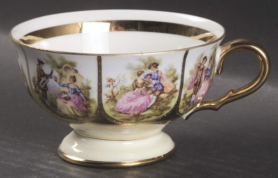 Love Story Footed Cup by NC West Germany-1