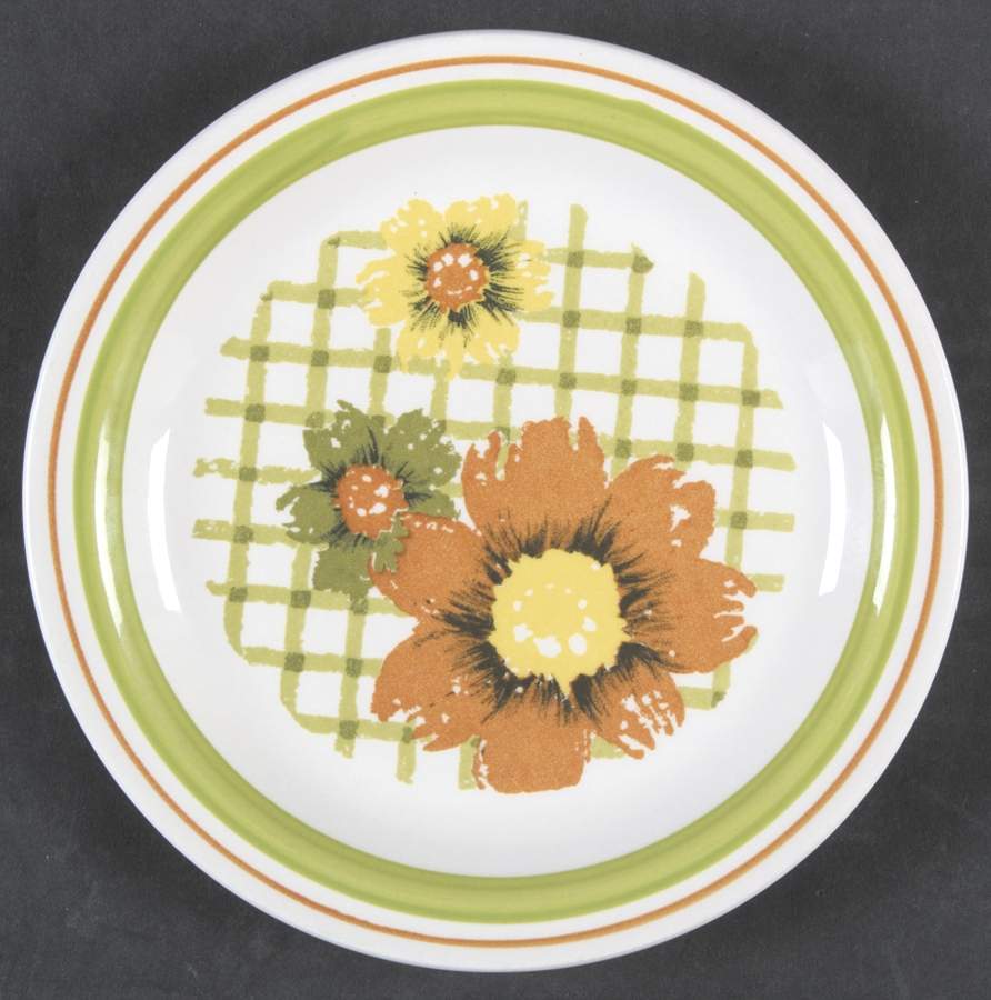 CRISSCROSS Salad Plate by Nikko-1