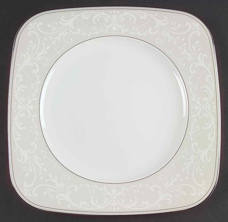Pearl Symphony Square Service Plate (Charger) by Nikko-1