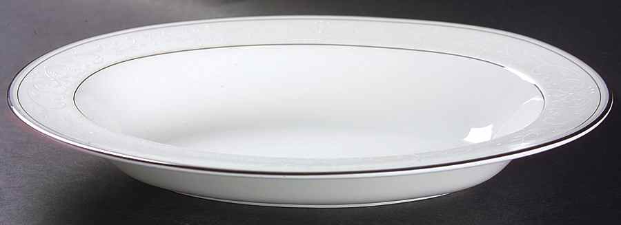 Pearl Symphony 11" Oval Vegetable Bowl by Nikko-1