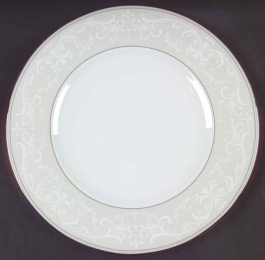 Pearl Symphony Service Plate (Charger) by Nikko-1