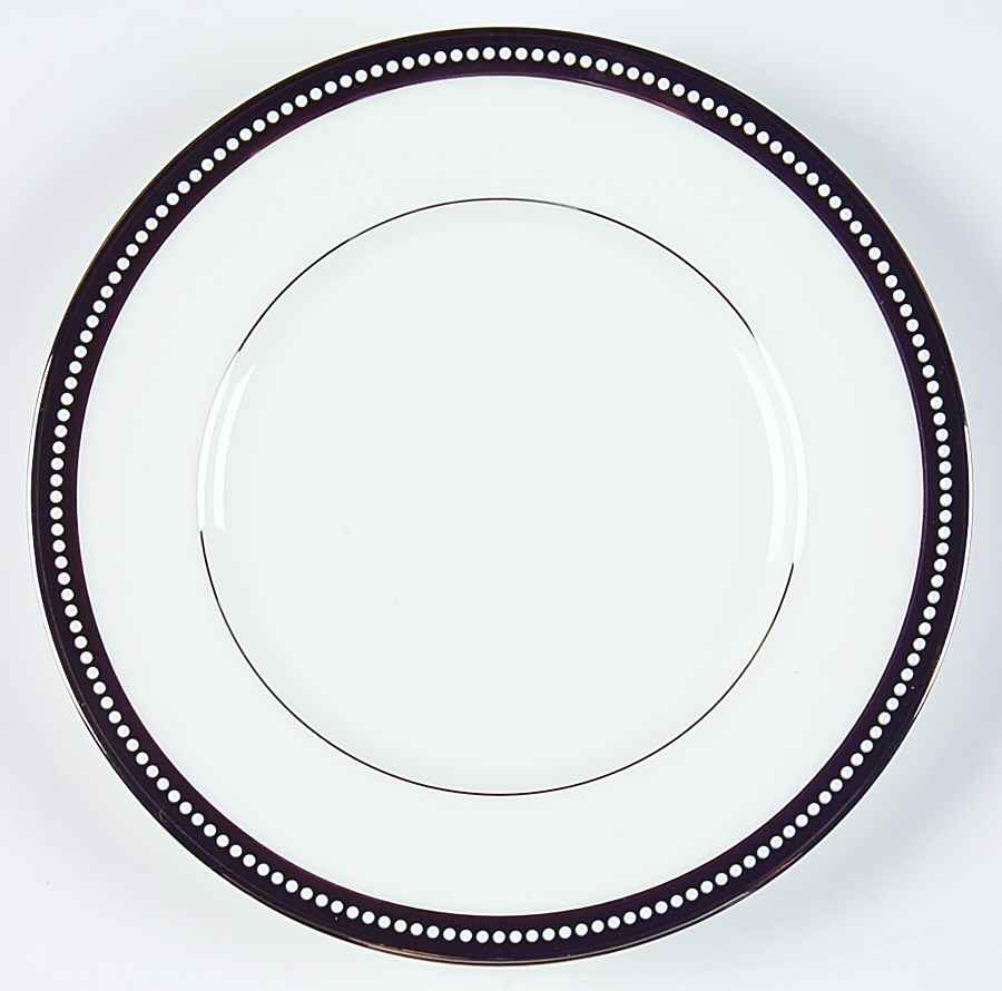 Midnight Pearl Bread & Butter Plate by Nikko-1