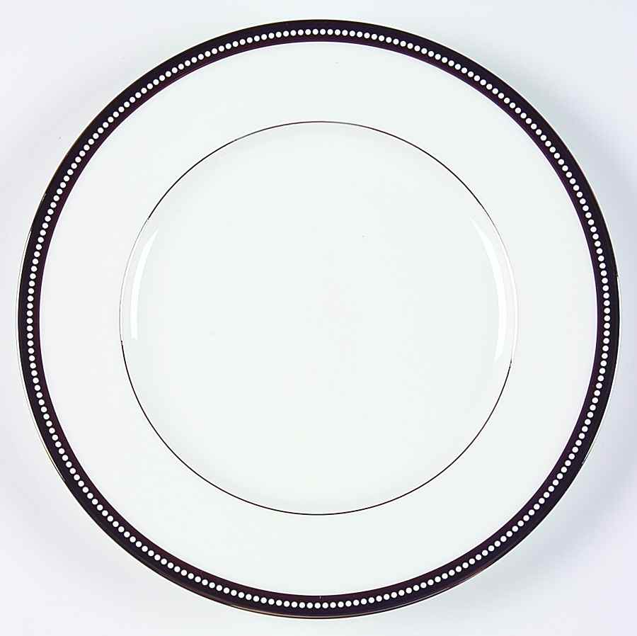 Midnight Pearl Salad Plate by Nikko-1