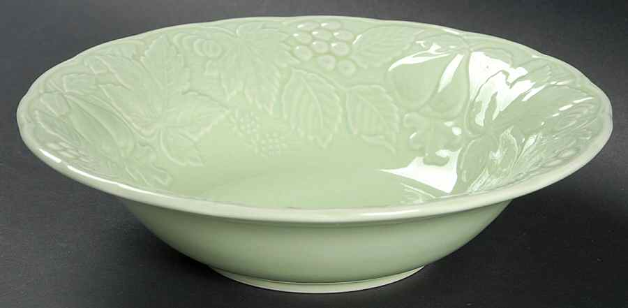 Woodbury Meadow Green Soup/Cereal Bowl by Nikko-1