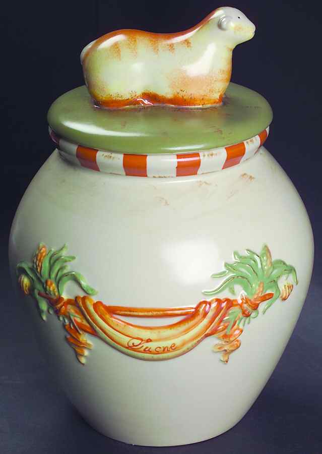 Country Market Accessories Medium Canister & Lid by Nikko-1