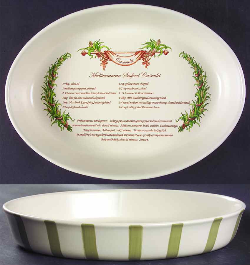 Country Market Accessories 14" Oval Baker by Nikko-1