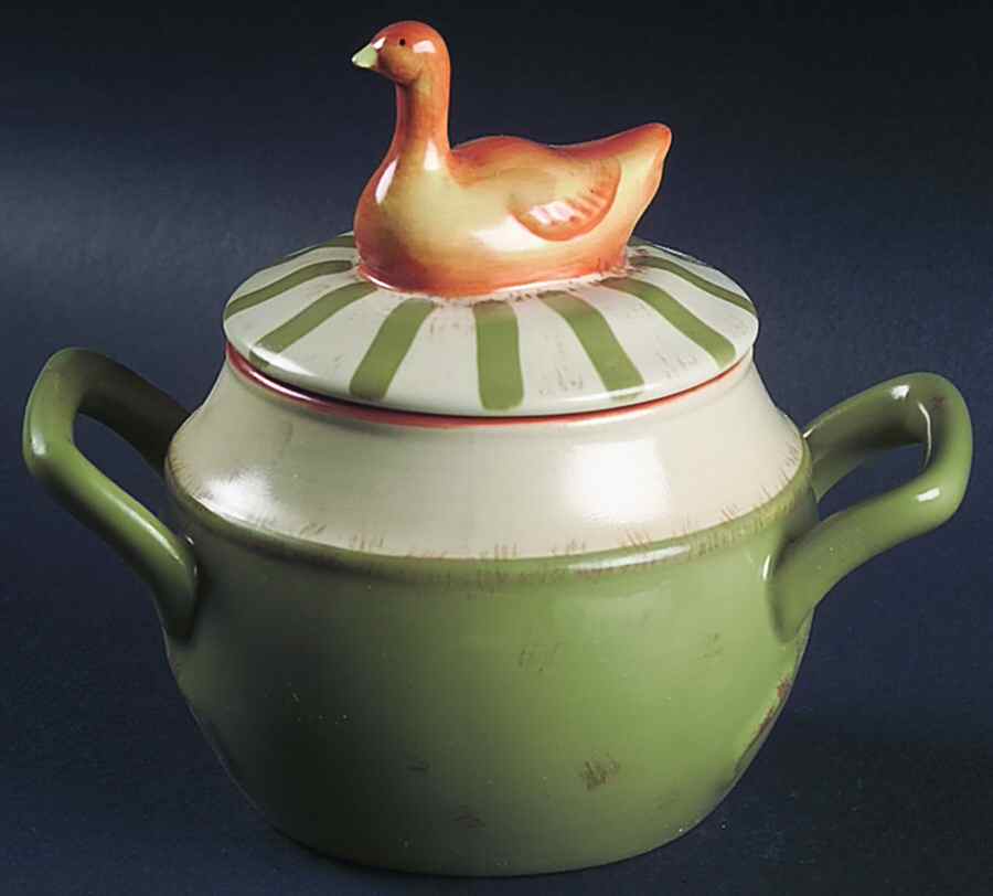 Country Market Accessories Individual Soup & Lid by Nikko-1