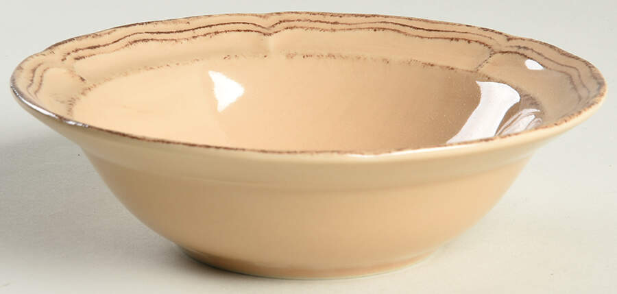 Country Market Antique Brown Soup/Cereal Bowl by Nikko-1