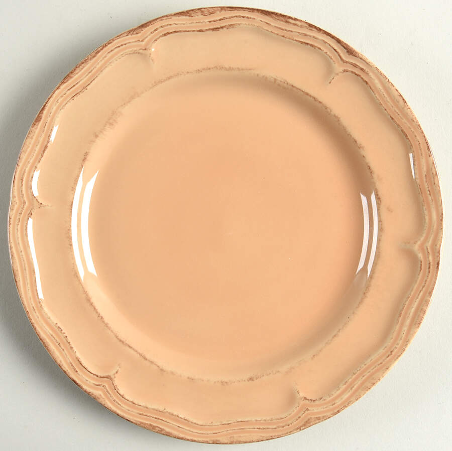 Country Market Antique Brown Luncheon Plate by Nikko-1