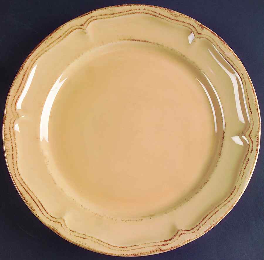 Country Market Antique Brown Dinner Plate by Nikko-1