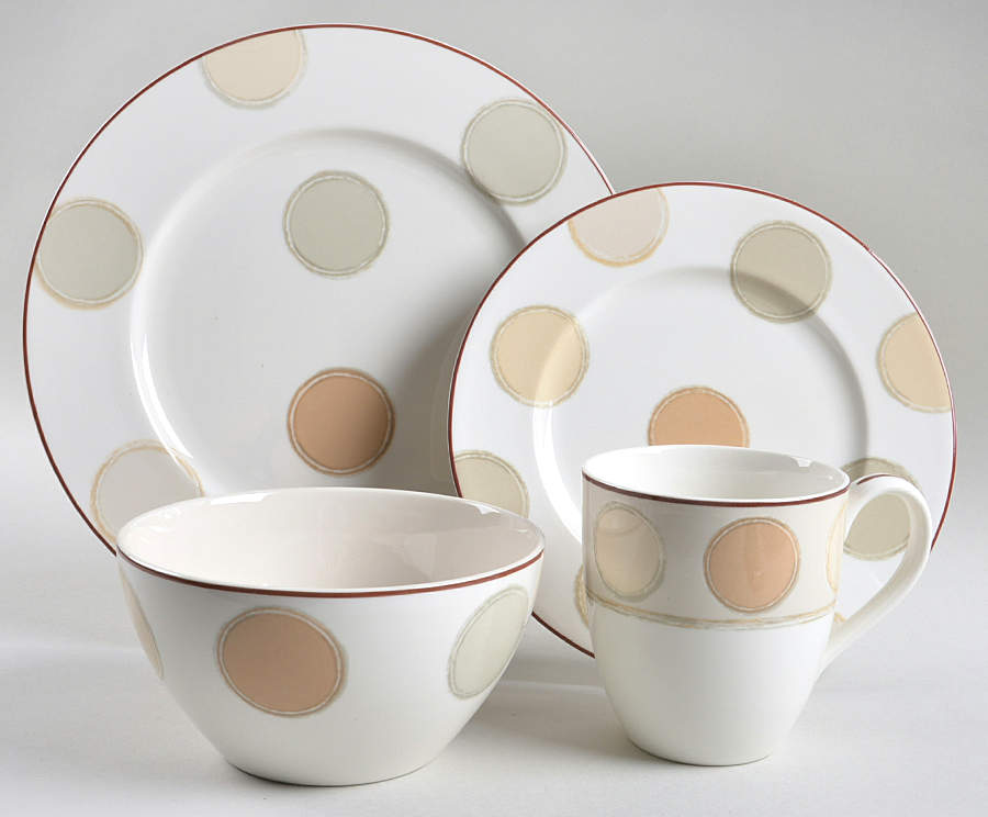Mocha Java 4 Piece Place Setting by Noritake-1