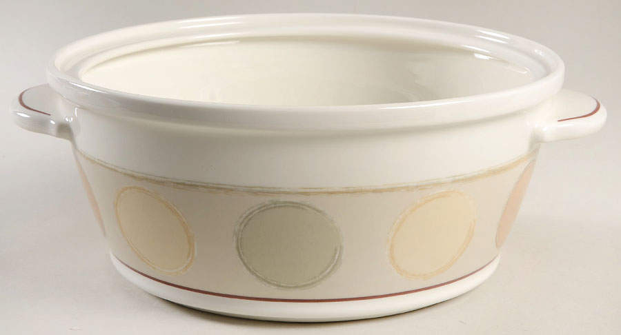 Mocha Java 2.5 Qt Round Casserole No Lid by Noritake-1