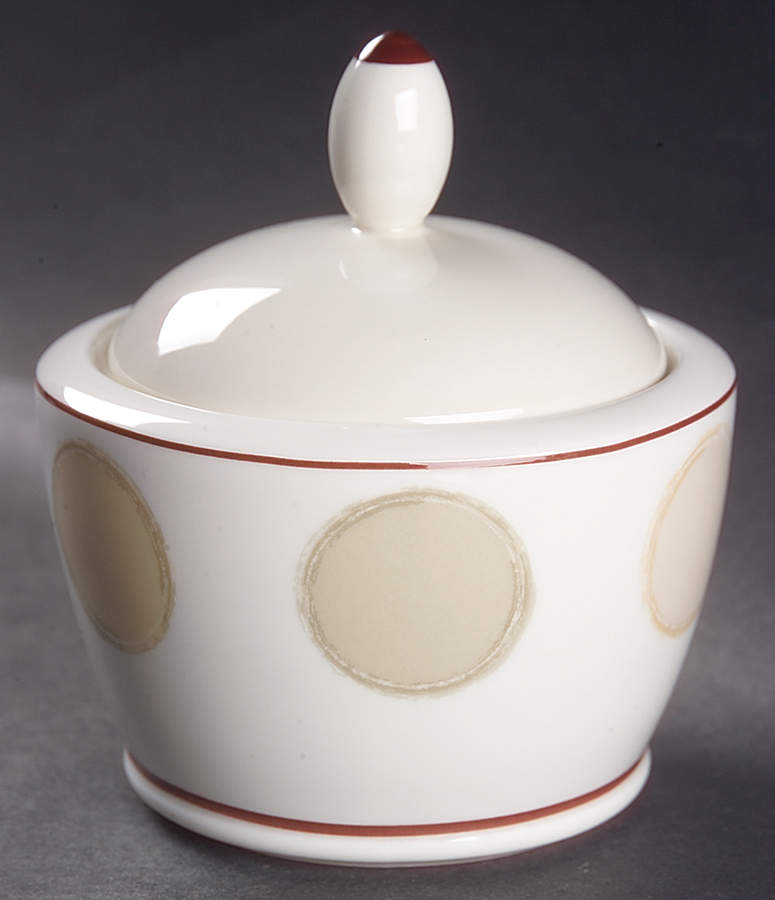 Mocha Java Sugar Bowl & Lid by Noritake-1