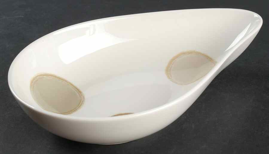 Mocha Java Medium Teardrop Dish by Noritake-1
