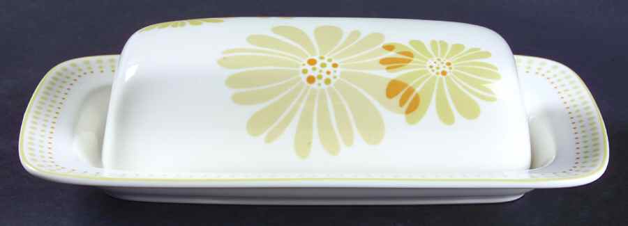 Serene Meadow 1/4 Lb Covered Butter by Noritake-1