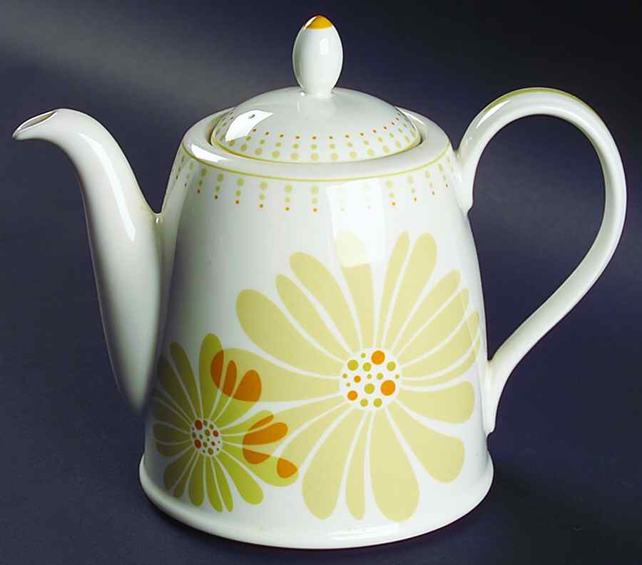 Serene Meadow Tea/Coffee Pot & Lid by Noritake-1