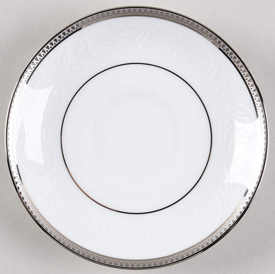 Regina Platinum Saucer for Demitasse Cup by Noritake-1