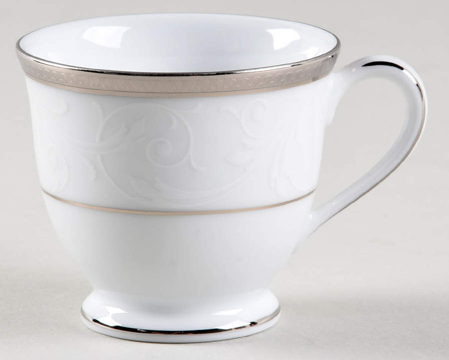 Regina Platinum Footed Demitasse Cup by Noritake-1