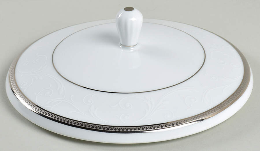 Regina Platinum Lid for Round Vegetable by Noritake-1