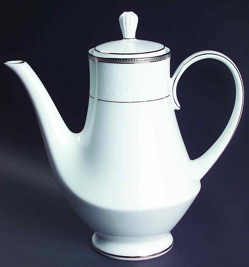 Regina Platinum Coffee Pot & Lid by Noritake-1