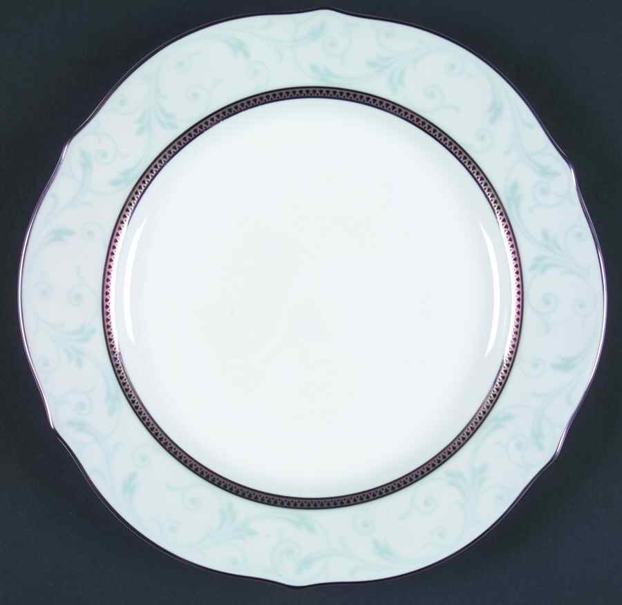 Regina Platinum Accent Luncheon Plate by Noritake-1