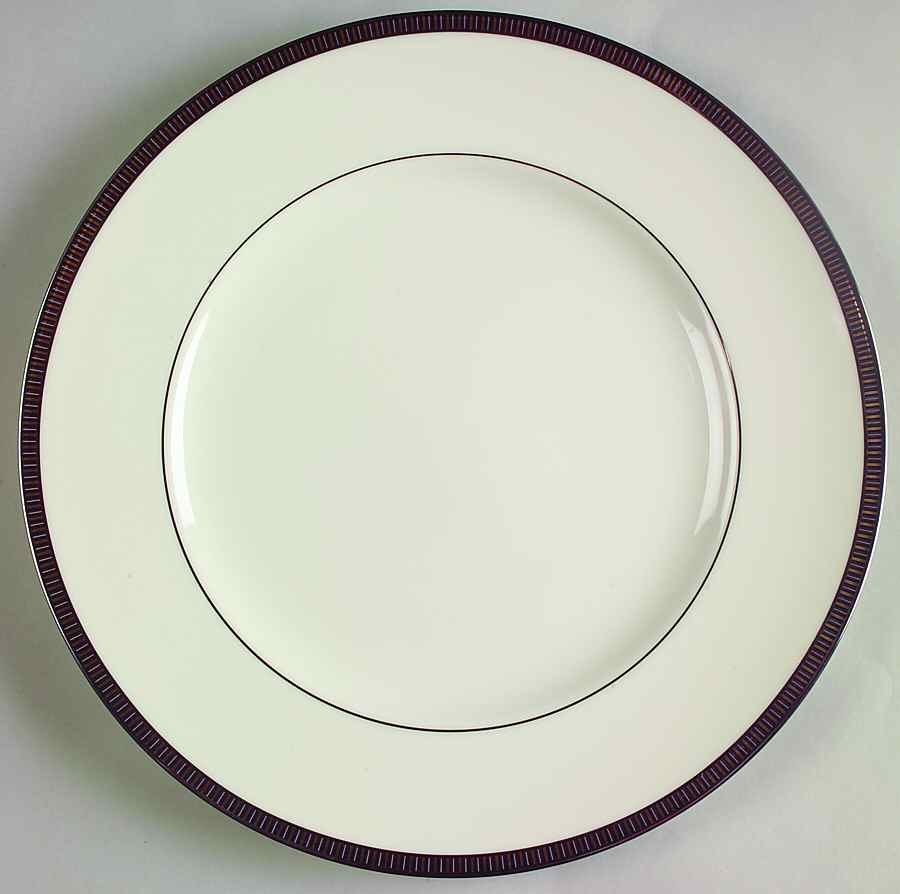 Sorrento Platinum Dinner Plate by Noritake-1