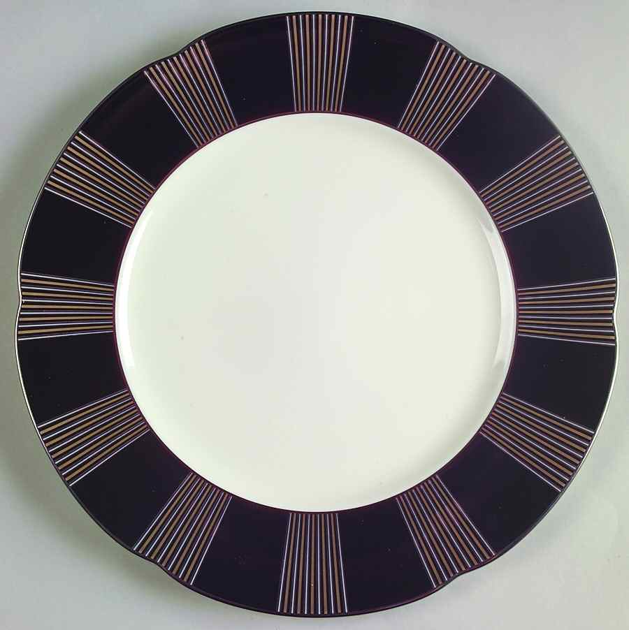 Sorrento Platinum Accent Luncheon Plate by Noritake-1