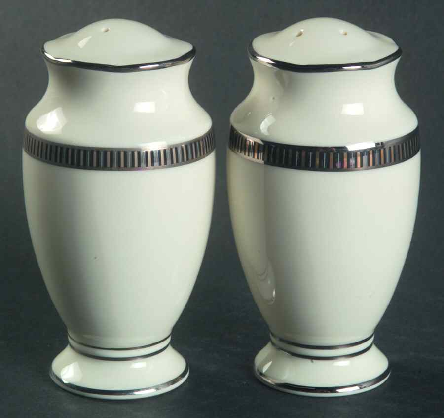 Sorrento Platinum Salt & Pepper Set by Noritake-1