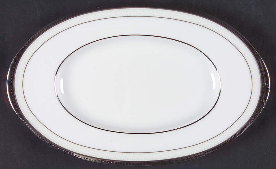 Champagne Pearls Relish/Butter Tray by Noritake-1