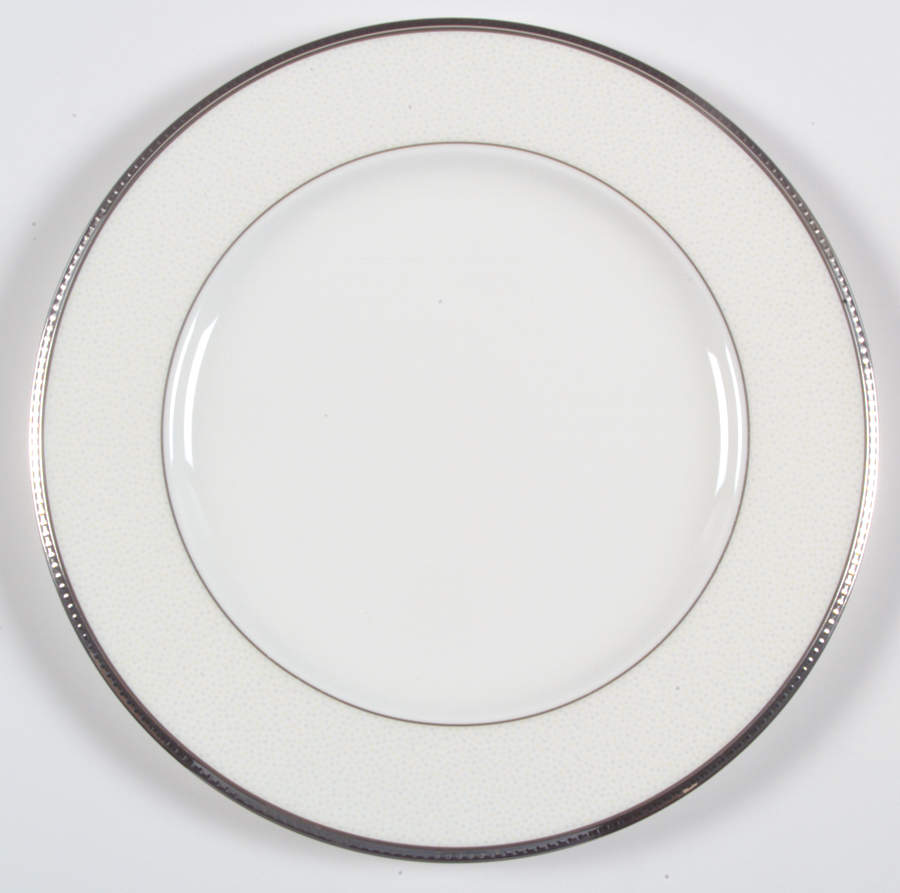 Champagne Pearls Accent Luncheon Plate by Noritake-1