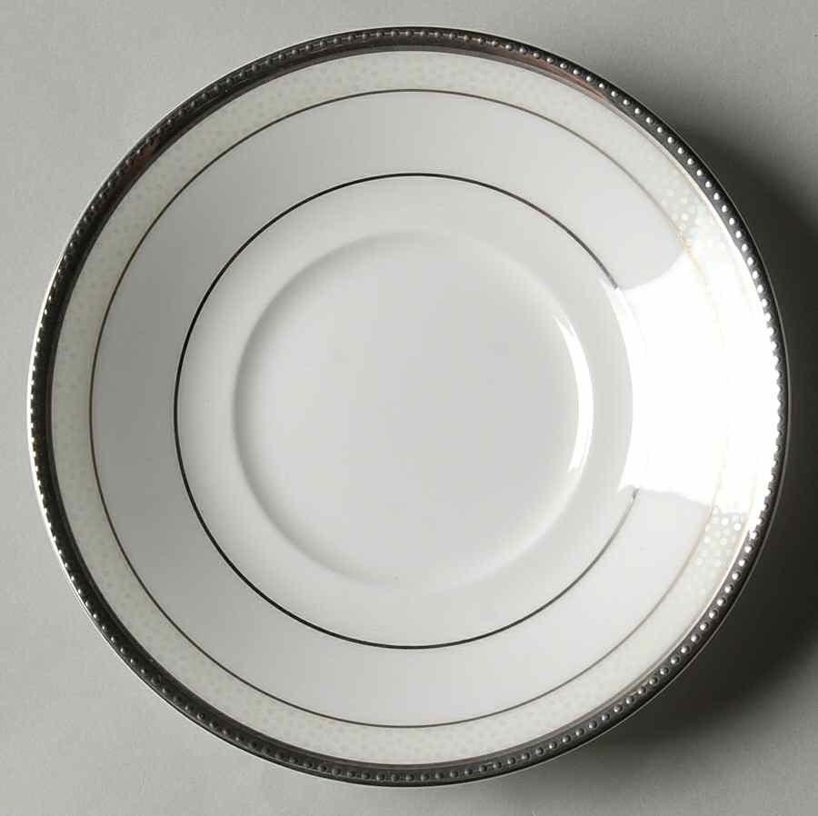 Champagne Pearls Saucer for Demitasse Cup by Noritake-1