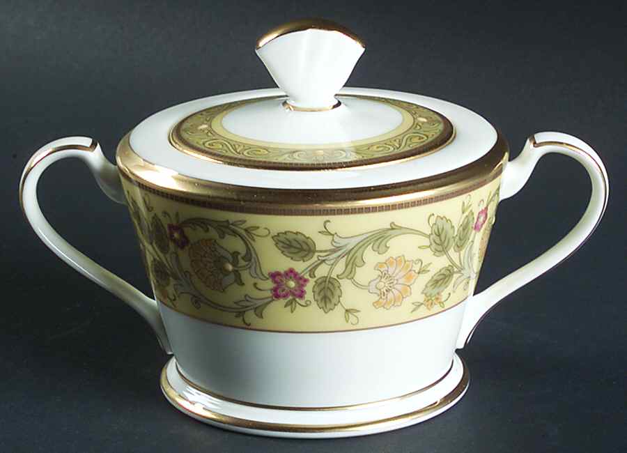 Golden Pageantry Sugar Bowl & Lid by Noritake-1