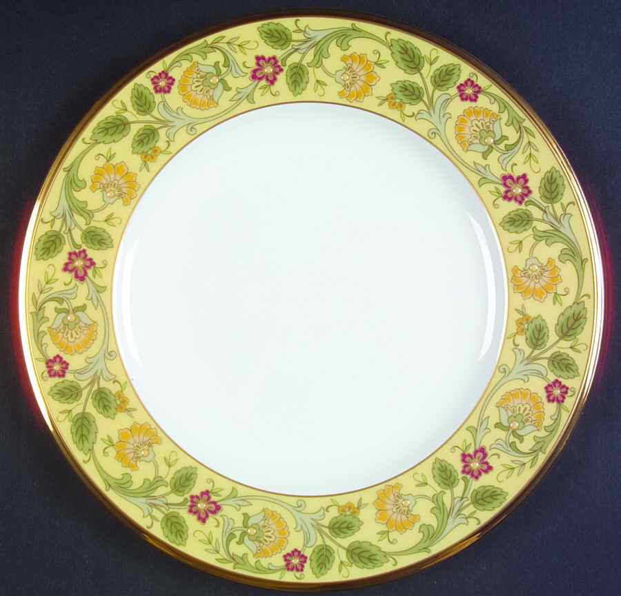 Golden Pageantry Accent Luncheon Plate by Noritake-1