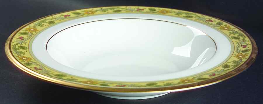 Golden Pageantry Rim Soup Bowl by Noritake-1