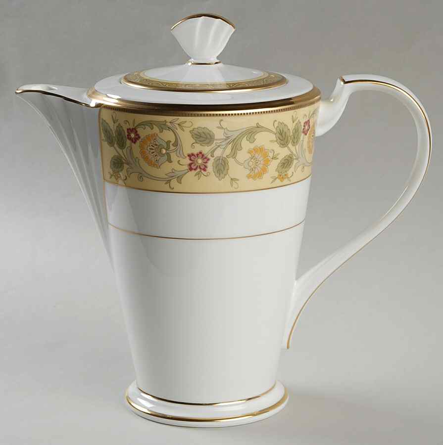 Golden Pageantry Coffee Pot & Lid by Noritake-1
