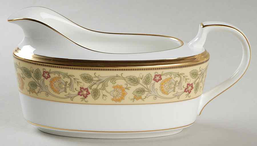 Golden Pageantry Gravy Boat by Noritake-1
