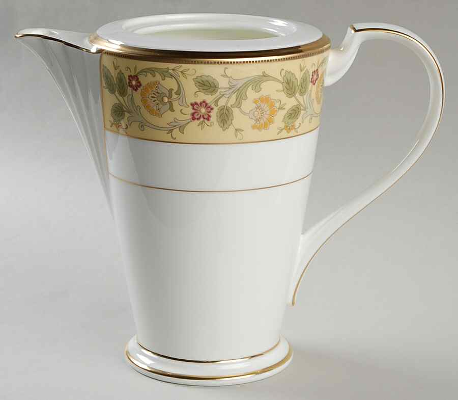 Golden Pageantry Coffee Pot No Lid by Noritake-1